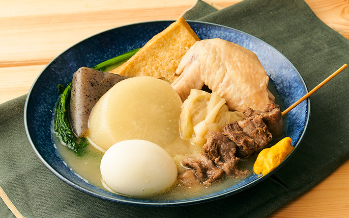 鶏だしおでん・麺
